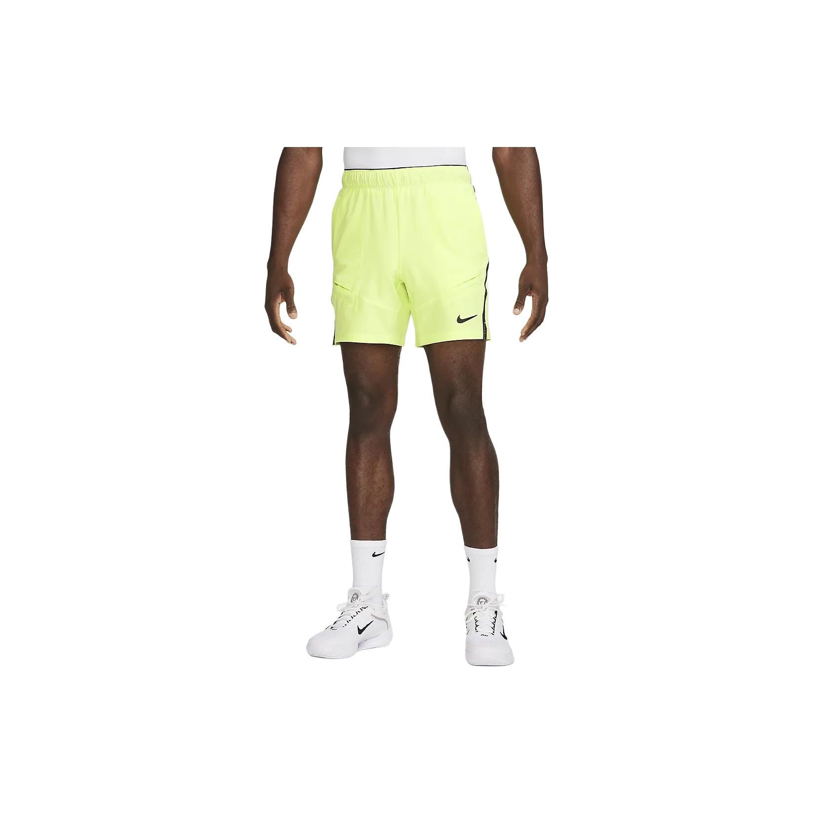

Nike Court Advantage Logo Fast-Drying Casual Shorts Men shorts Light-Lemon-Yellow FD5337-736 L