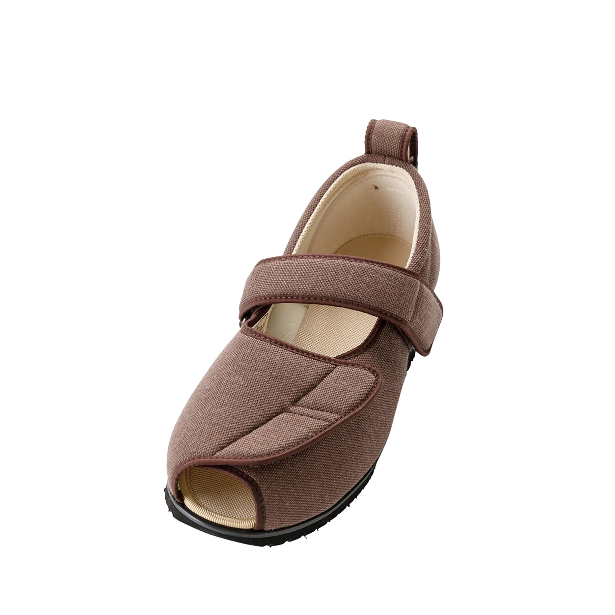 

Ayumi Open Magic II Care for Set of Size 1015 Shoes, 3E, Facilities, Lightweight/Fall Prevention, Two, Brown, 5L, 27.0-27.5cm,