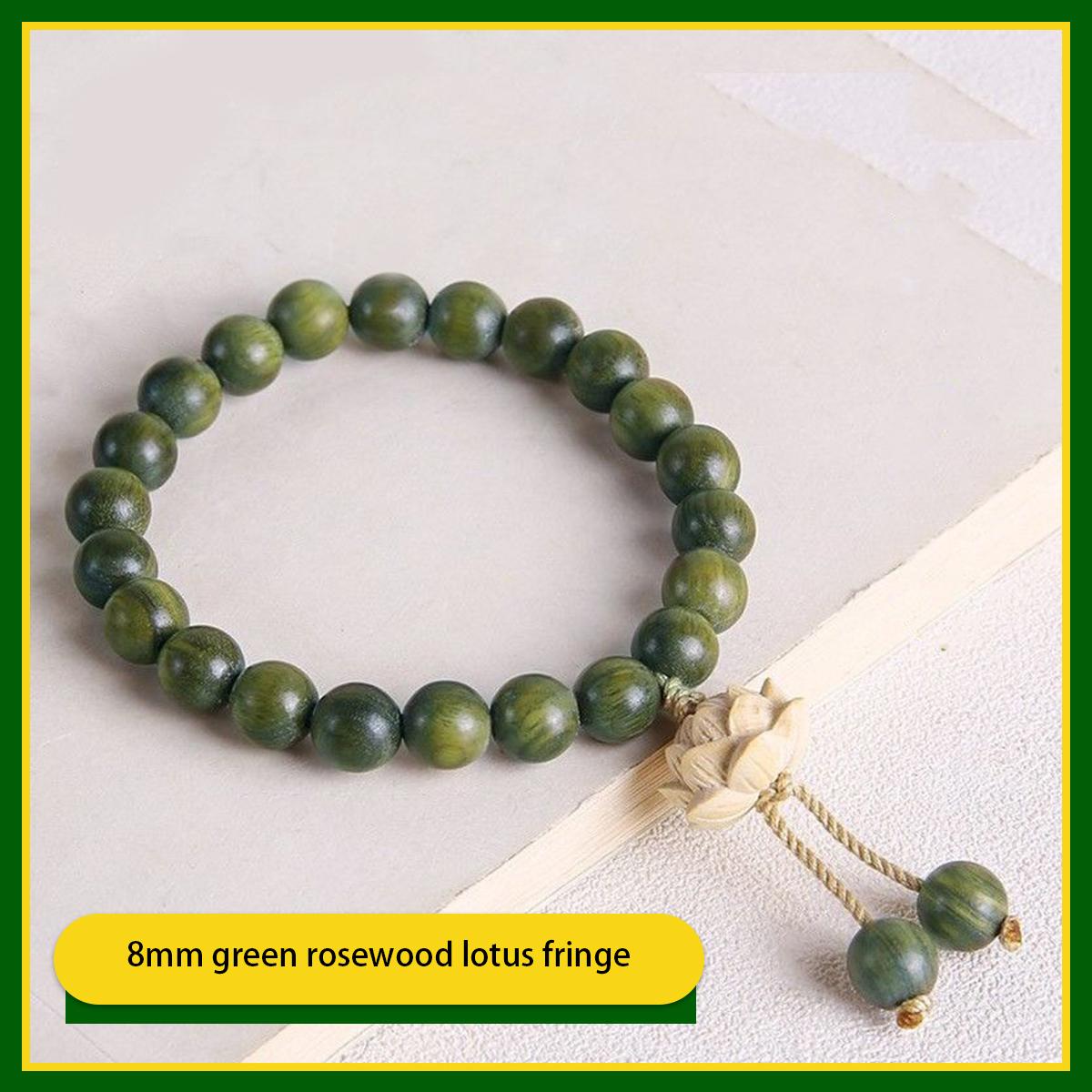 

Буддийский браслет из бусин Лотос для пар мужчин и женщин, галстук вокруг пальца, мягкий одинарный круг