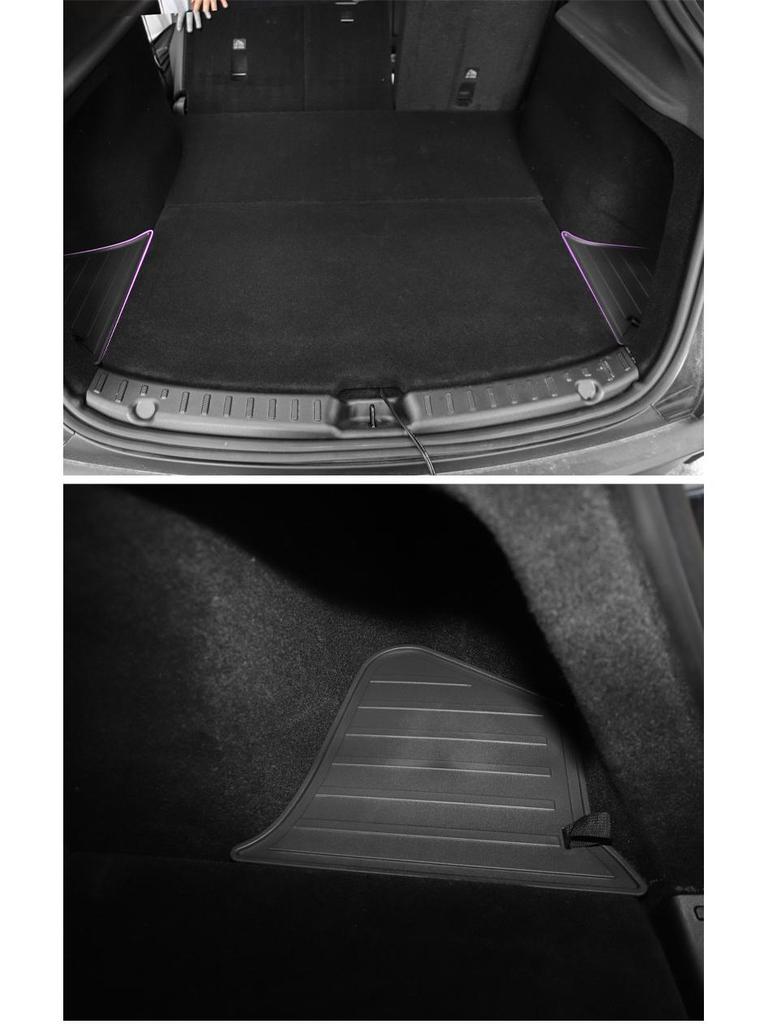 Tesla Model Y Rear Trunk Storage Box (Both Sides) Refurbished Interior Accessories Version