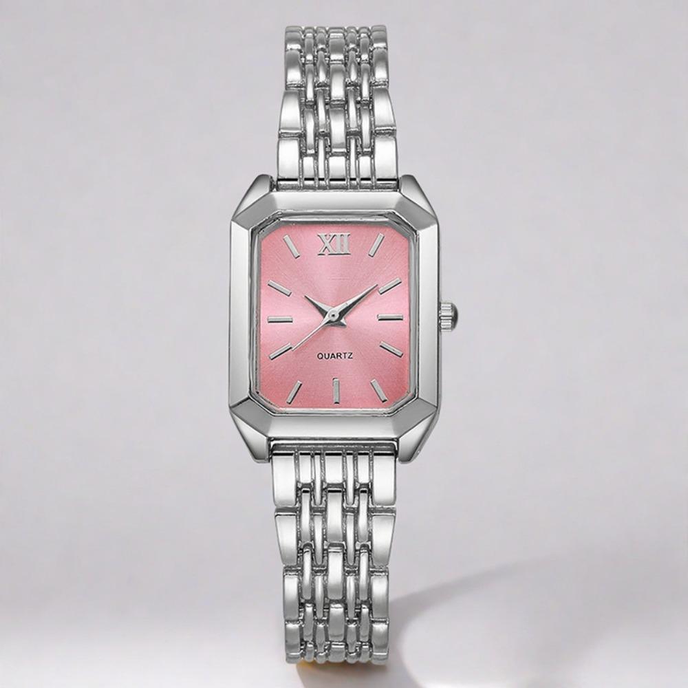 Ladies Watch Light Luxury Just with Square Quartz Watch Simple Student Hand Watch