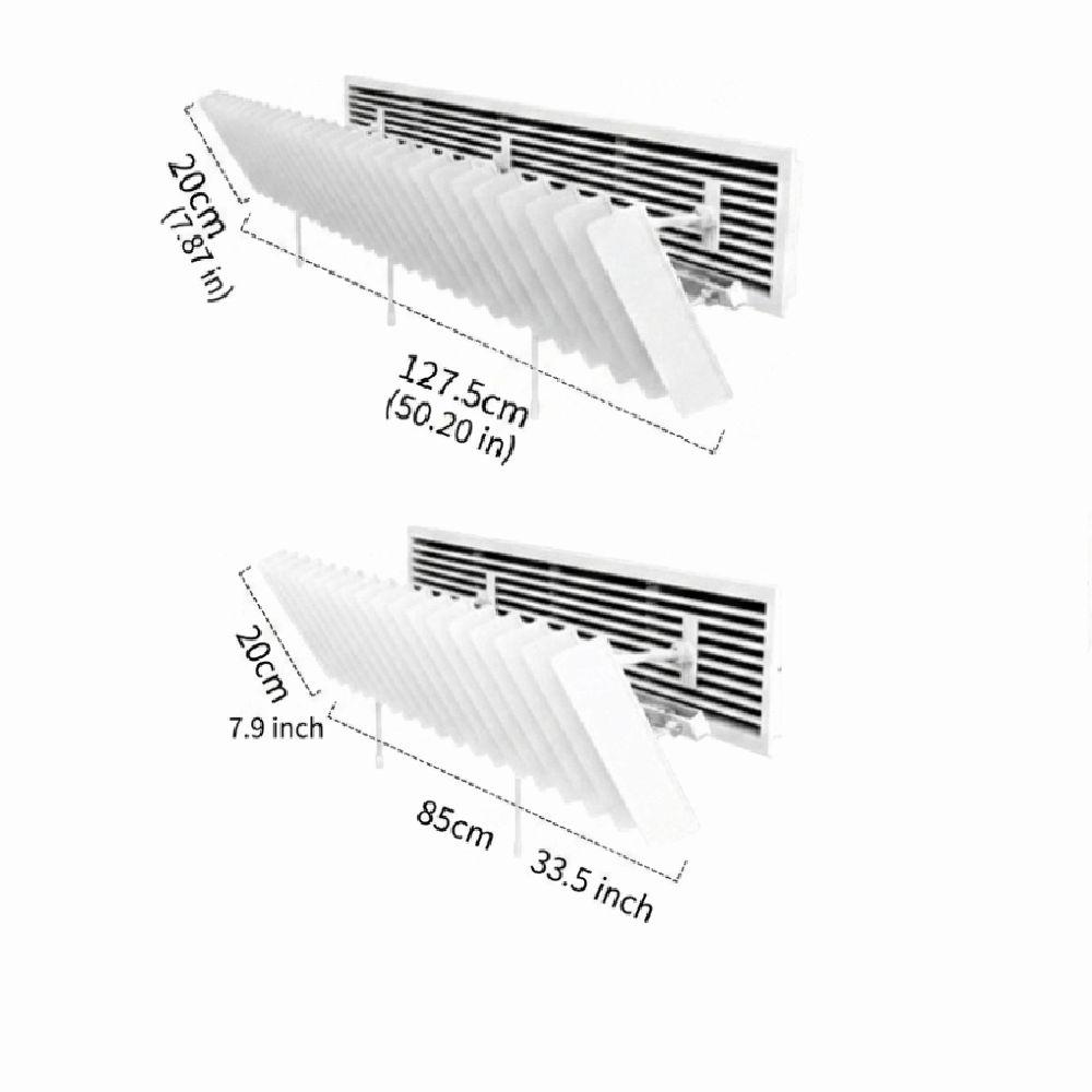 Stretchable Telescopic Structure Air Conditioner Wind Deflector  Residential Bedrooms