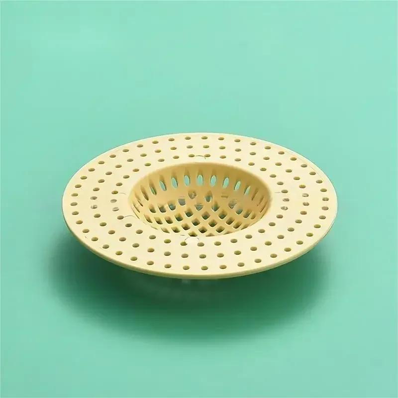 Plastic Kitchen Sink Filter Strainer Sewer Filtering Net Stopper Floor Drains Hair Catcher Waste Collector for Home Accessories
