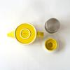 Hasami Ware [Common] Yellow Pot (Super Stainless Steel with Tea Strainer) 500ml 13872
