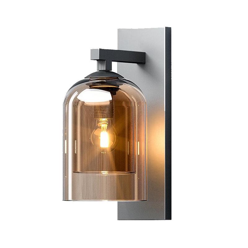 Nordic Style Luxury Crystal Glass Bedside Wall Lamp for Bedroom & Entrance