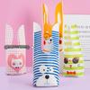 2025 Cartoon Rabbit Ear Plastic Bags for Snacks & Baking - Gift Set of 50