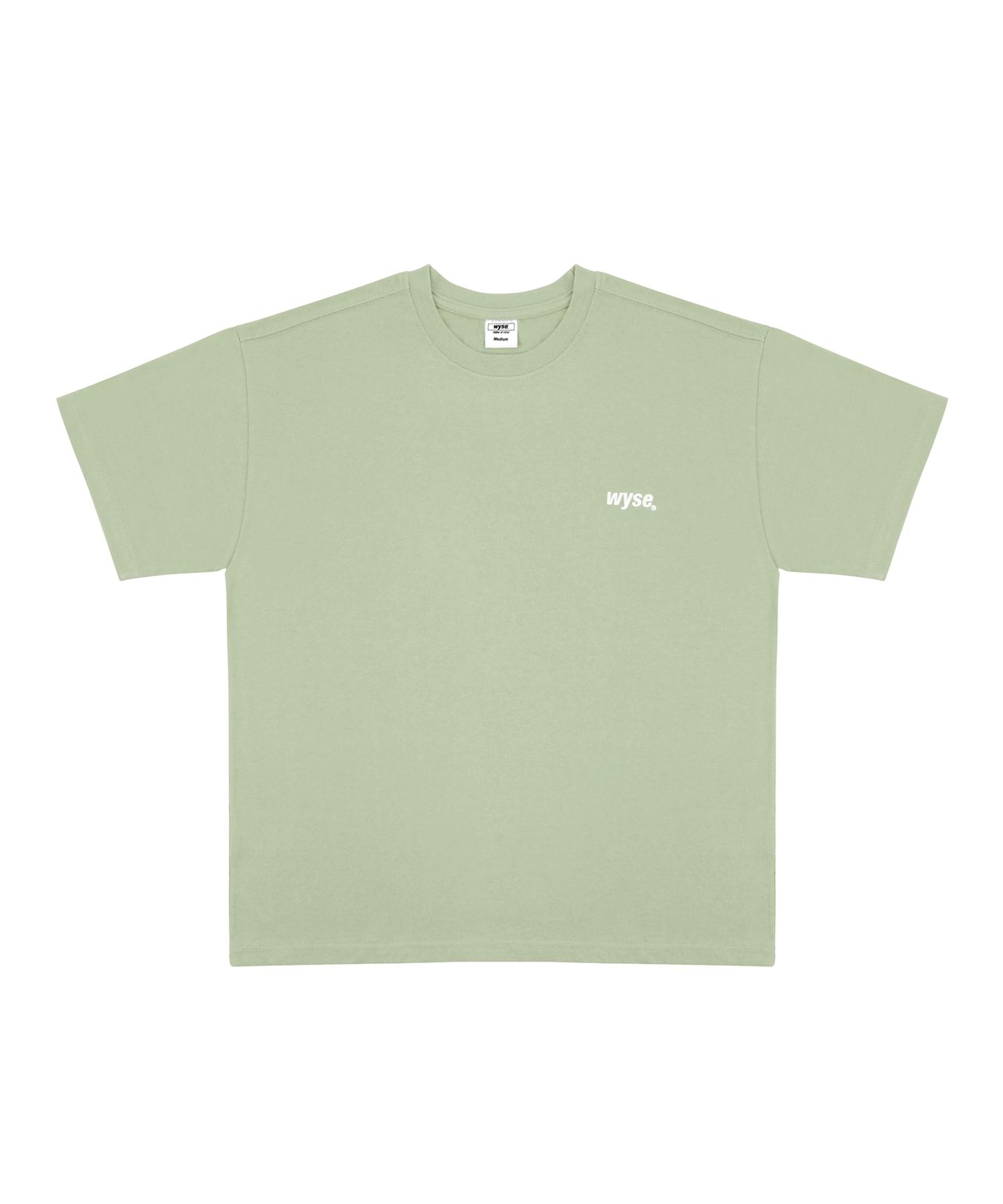 Wise Essentials Logo T-Shirt (Light Green) M