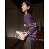 Demana Women's Vintage Striped Glitter Knit Sweater