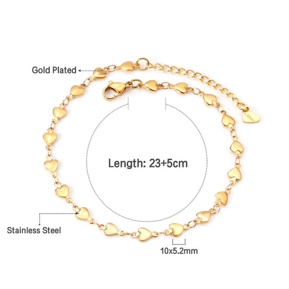 Fashionable Cross Ankle Bracelet Fade Resistant Minimalist Elegant Women Foot Jewelry