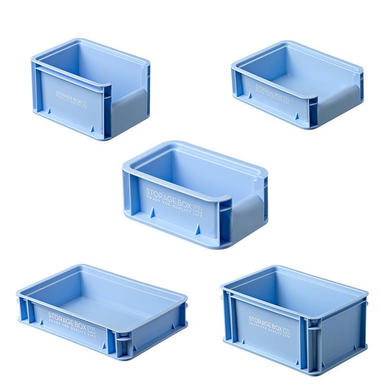 

Пластиковый настольный контейнер для хранения: Органайзер в индустриальном стиле для офиса и дома 15x10x6.4 cm