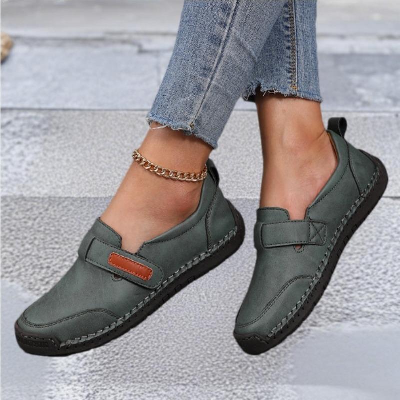 Women s Sports Casual Shoes Soft Comfortable Flat-soled Outdoor Loafers Moccasins Stitched Slip on Ballet for Women Nurse Shoes 37 6750₽