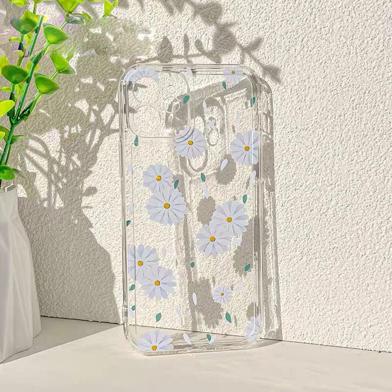 Flower Painted Phone Case For OPPO Reno 7 4G 12 11 10 Pro Plus 11F 12F 5 6 Lite A78 A79 A98 A38 A18 A58 A60 A77 A16 A17 A3 Pro