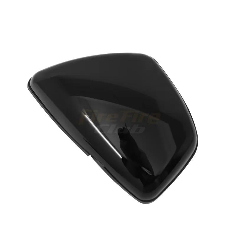 

Motorcycle Chrome Black Battery Side Fairing Cover ABS Guard Protector Covers For Yamaha XV700 750 1000 1100 Virago 1984-Up