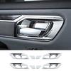 4-teiliges Set Türgriffmulden-Rahmenabdeckungen für Dodge Ram 1500 ab Baujahr 2018, Chrom
