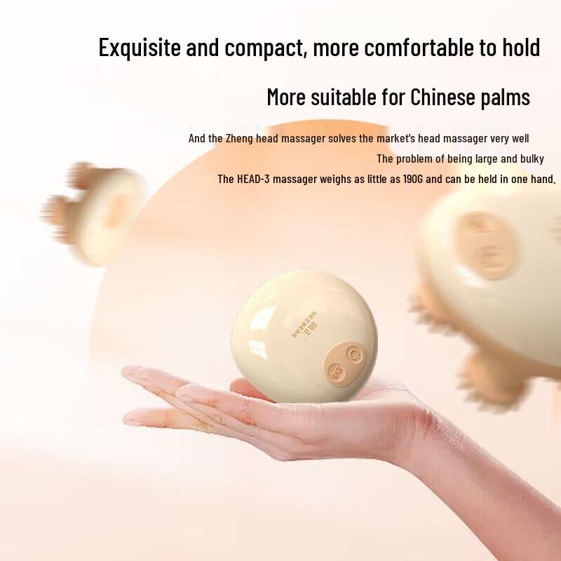 HEZHENG Electric Cat Paw Head Massager