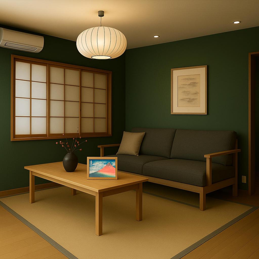 [Apollo Craft] LED Art, Interior Decor, Glowing Art, Japanese Modern, Gift, Wall Hanging, Katsushika Hokusai's Thirty-six Views of Mount Fuji