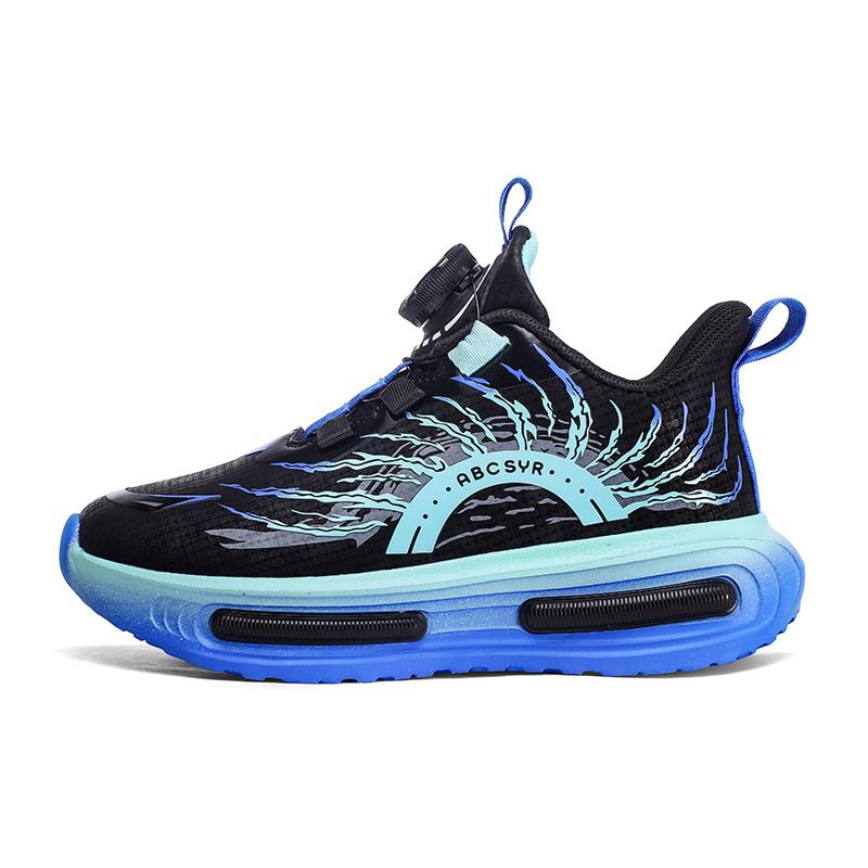 

New Design Children Sneakers Boys Sport Shoes Luxury Thick Sole School Kids Cushion Running Athletic Footwear Boys Sneaker 31
