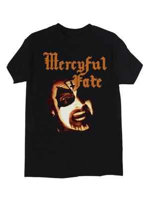 Mercyful Fate King Diamond Πρόσωπο Μαύρο Unisex T-Shirt