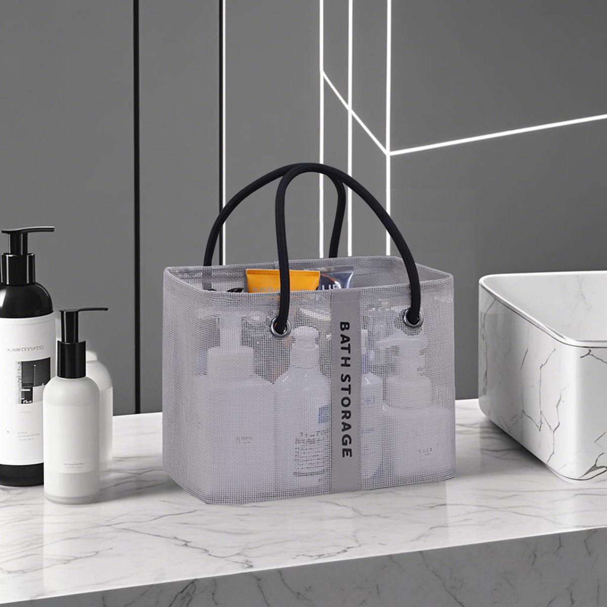 New Makeup Bag, Mesh Travel Toiletry Bag, Men s Toiletry Bag, College Dormitory Toiletry Storage Bag, Toiletry Basket