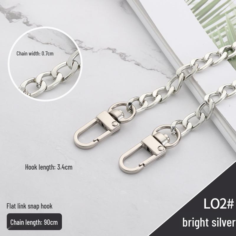 

Металлические цепочки для сумок премиум-класса в разных стилях - Продаются отдельно 40CM