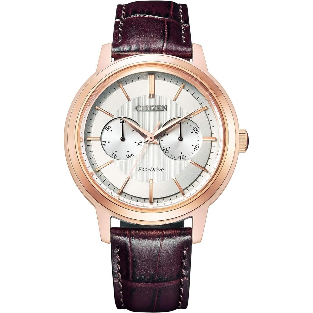 

Citizen [Citizen] Часы Citizen Collection Eco Drive Multi Calendar Ring Solar Bu4032 11a Men S Brown
