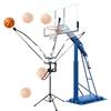 Basketball Rebounder 180° Rotating Track Net Return System Adjustable Shooting Machine Hoop Return & Shootting Shot Trainer