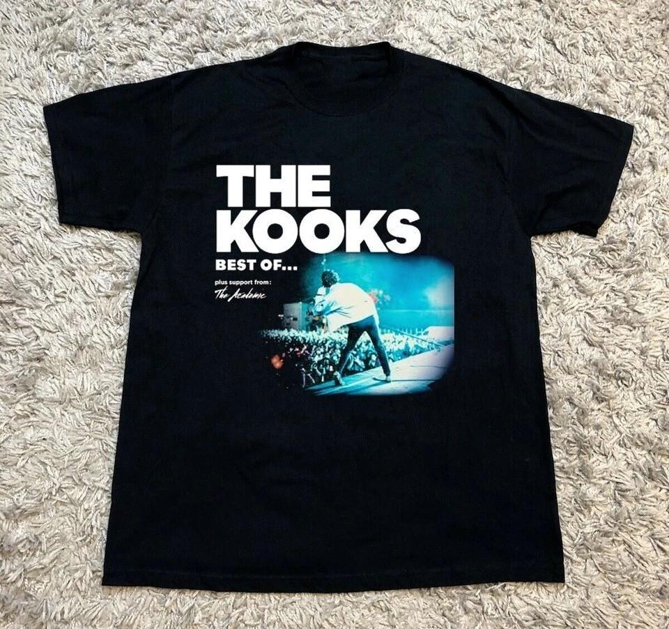 

The Kooks The Academic Best Of So Far Short Sleeve Black All Size BT1822 Unisex T-Shirt S