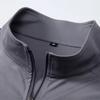 Shirt Long Sleeve Half Zipper T-shirt  Spring and Summer New Men's Sun and UV Base