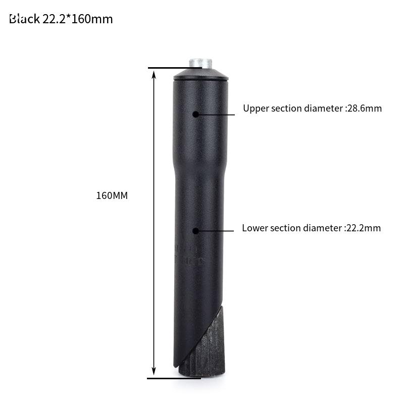 Pro 1 1/8" 22,2mm Prodlužovač představce jízdního kola Adaptér na klasický závitový představec jízdního kola Adaptér pro zvýšení představce jízdního kola ze slitiny hliníku