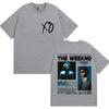 Rapper THE WEEKND STARBOY XO Tour 2026 Retro Graphic T Shirts Men's Fashion Hip Hop Oversized Cotton T-shirt Man Fans Streetwear