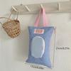 Macaron Color Cotton Baby Wet Wipe Pouch Portable Wipes Holder Case Reusable Refillable Cosmetic Pouch Useful Tissue Box