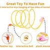 Portable Cat Tunnel Tube Elastic Interactive Cat Toy Cat Spring Mouse Tunnel  Indoor Outdoor Use