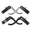 1 Pair Bike Brake Lever Universal Practical Replacement Spare Parts Sturdy Durability Premium Professional 22.2mm Aluminum Alloy