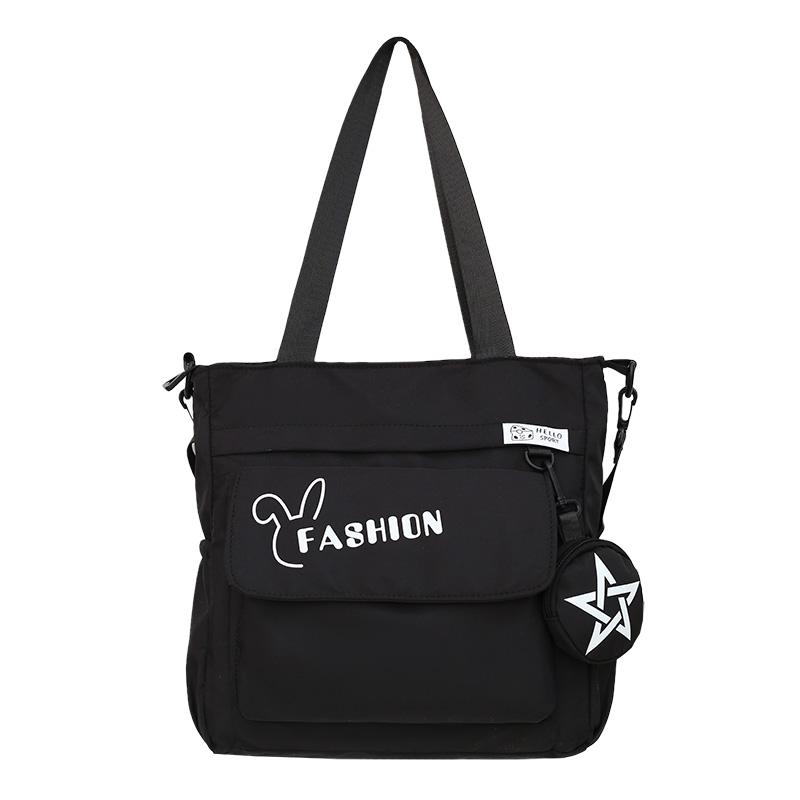 

Сумка с принтом большой вместимости, студенческая, для занятий, на плечо, ручная, для поездок, кроссбоди