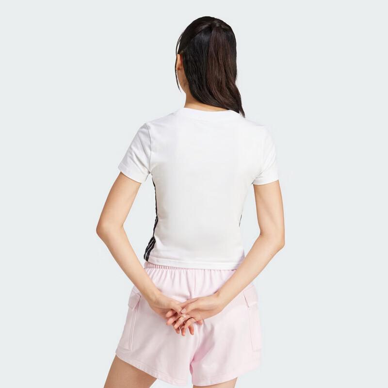 adidas Women's 3-Stripes SJ BABY T Short Sleeve Tee