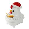 Christmas Puppy Night Light LED Resin Ghost Chicken Sculpture USB Powered Warm Yellow Lamp Cute Animal Figurine Ornament