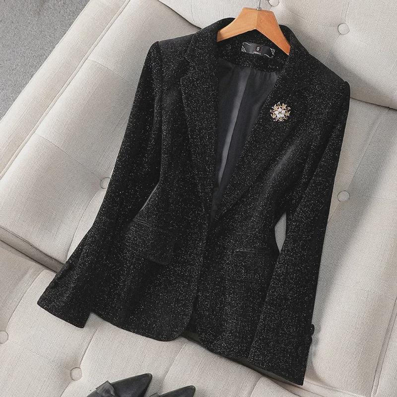 Women's Long-Sleeved Professional Suit Jacket - Style 8605