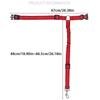 Adjustable Dog Car Safety Harness Elastic Pet Seat Belt Reflective Restraints For Small Medium Puppies Vehicle Travel Security