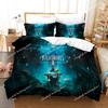 Little Nightmares Bedding Set Single Twin Full Queen King Size Bed Set Adult Kid Bedroom Duvet Cover Sets 3D Anime Bed Sheet Set