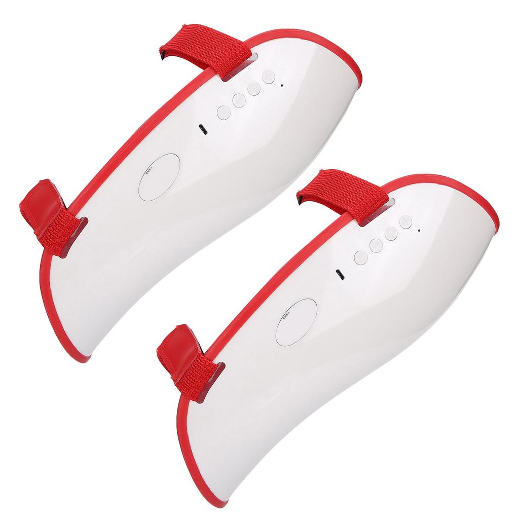 Household EMS Pulse Leg Massager Pain Fatigue Relief Hot Compress Calf Massage MachineDouble Legs