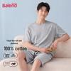 Baleno Men's 2026 Summer Cotton T-Shirt & Shorts Set