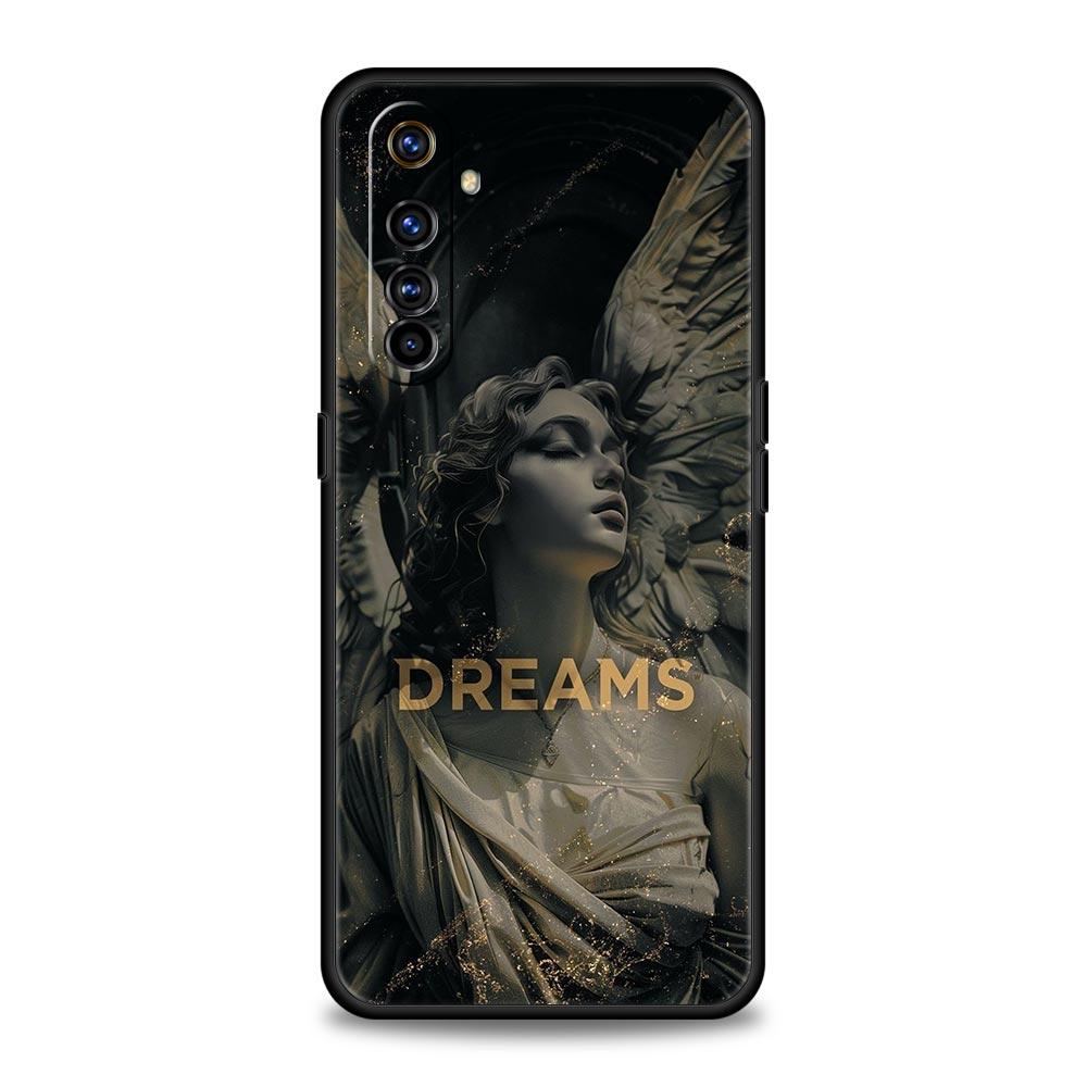 Fashion Ancient Greek Statues Case For Realme C67 C63 C55 C53 C35 C25 C21 GT 2 3 5 6 10 11 12 13 Pro Plus Soft TPU Phone Cover