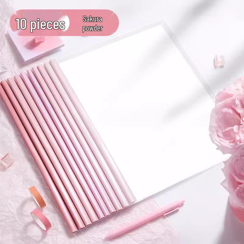 Папка-регистратор A4A5 прозрачная каплевидная с треугольным стержневым зажимом для студентов