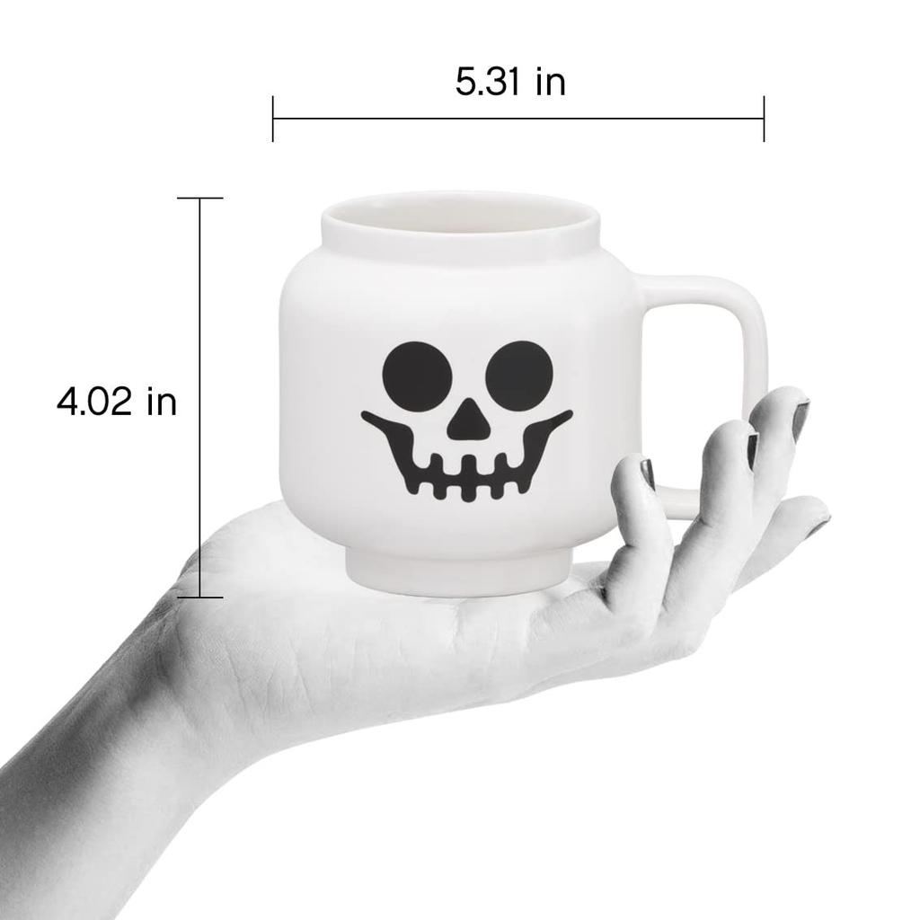 Room Copenhagen LEGO Large Skeleton Ceramic Mug, White, 41460807