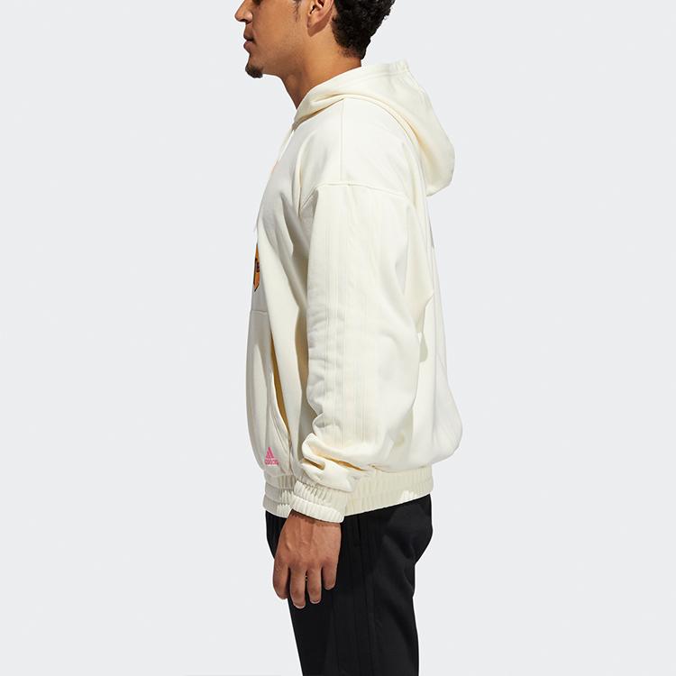 Adidas Sweatshirts Men's Ivory Hooded Moderate Regular GP6225