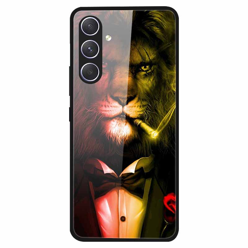 Tempered Glass Case For Samsung Galaxy A34 / A54 5G Cover Hard Shockproof Cases for Samsung A54 Funda Coque for GalaxyA54 case