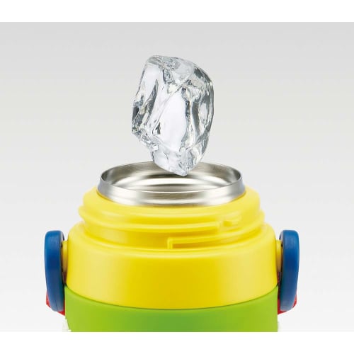 Skater Children's Stainless Steel Water Bottle, Direct Drinking, 480ml, Pokemon Pikachu, Child-friendly Lightweight Type, For Boys, Cold Storage Only,
