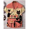 New Summer Shirt Hawaiian Shirt Men's Beach Vacation Short Sleeve Top Casual Men's Shirt Fashion