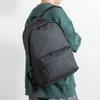 Leather material anti-splashing backpack feels niche Backpack men's and women's college style school bag prevents splashing