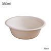 Cleaner Products 50Pcs Biodegradable Disposable Bowl Environmental Kitchen Hot Cold Use Container